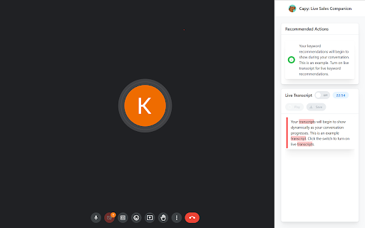 SalesCall AI Assistant - Chrome Extension