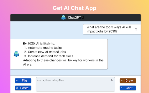 Claude Chat - Chrome Extension