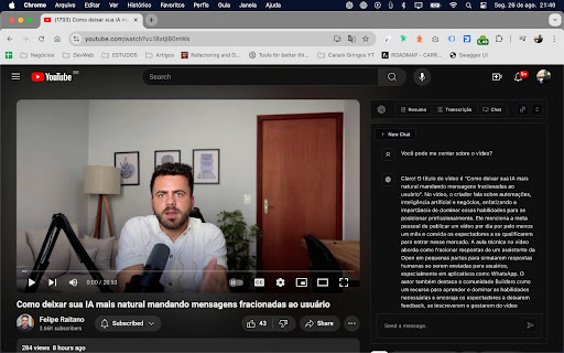 YouTube AI Assistant - Chrome Extension