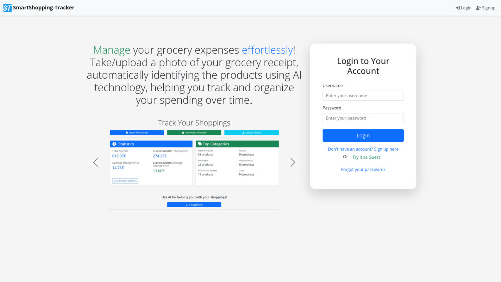 Shopping-Tracker